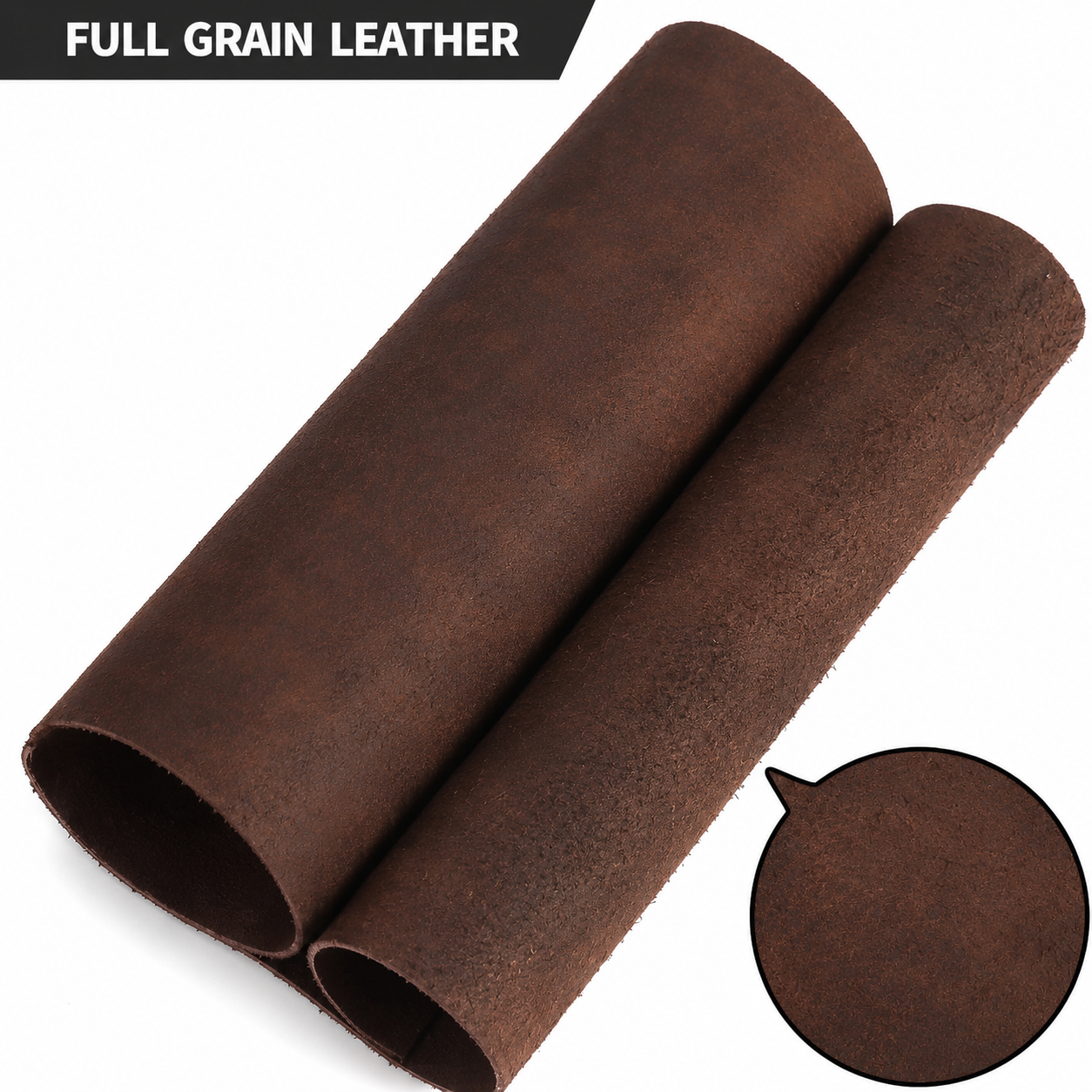 Matte Leather Sheets for Crafts