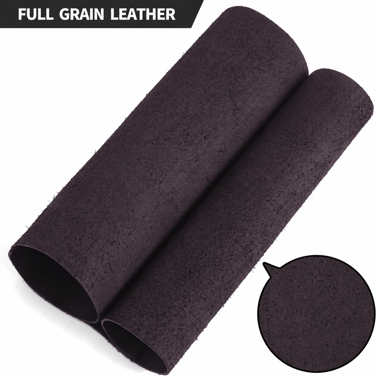 Matte Leather Sheets for Crafts