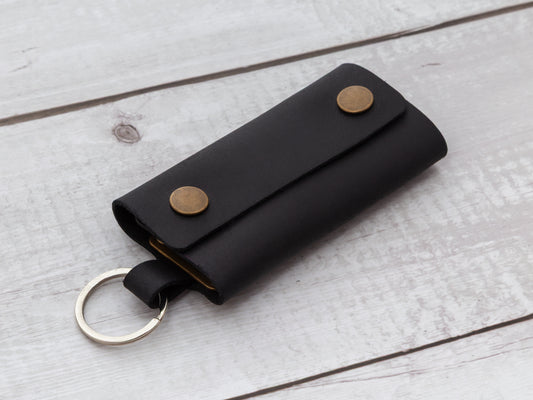 Leather Key Holder Wallet