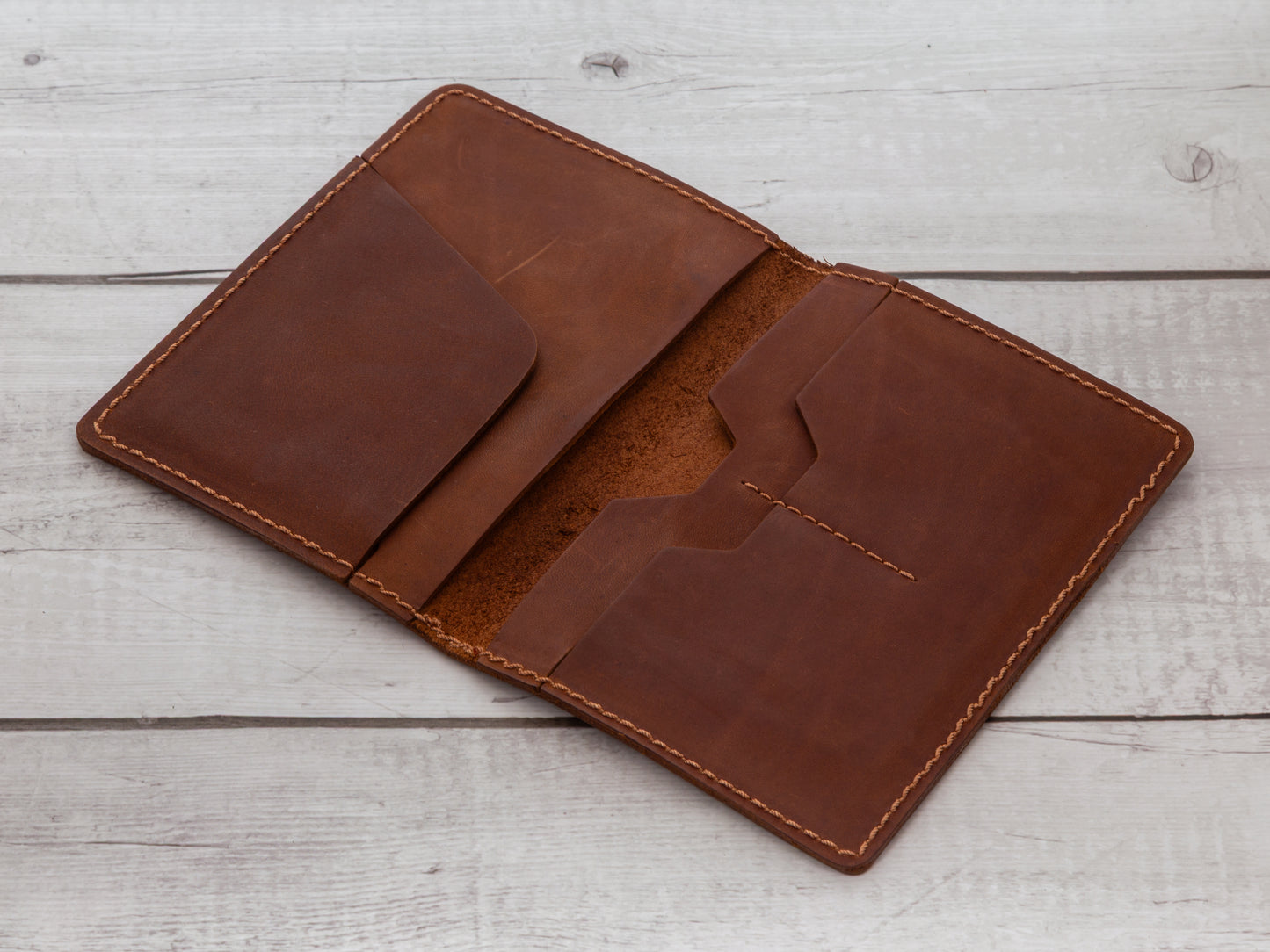 Leather Passport Wallet