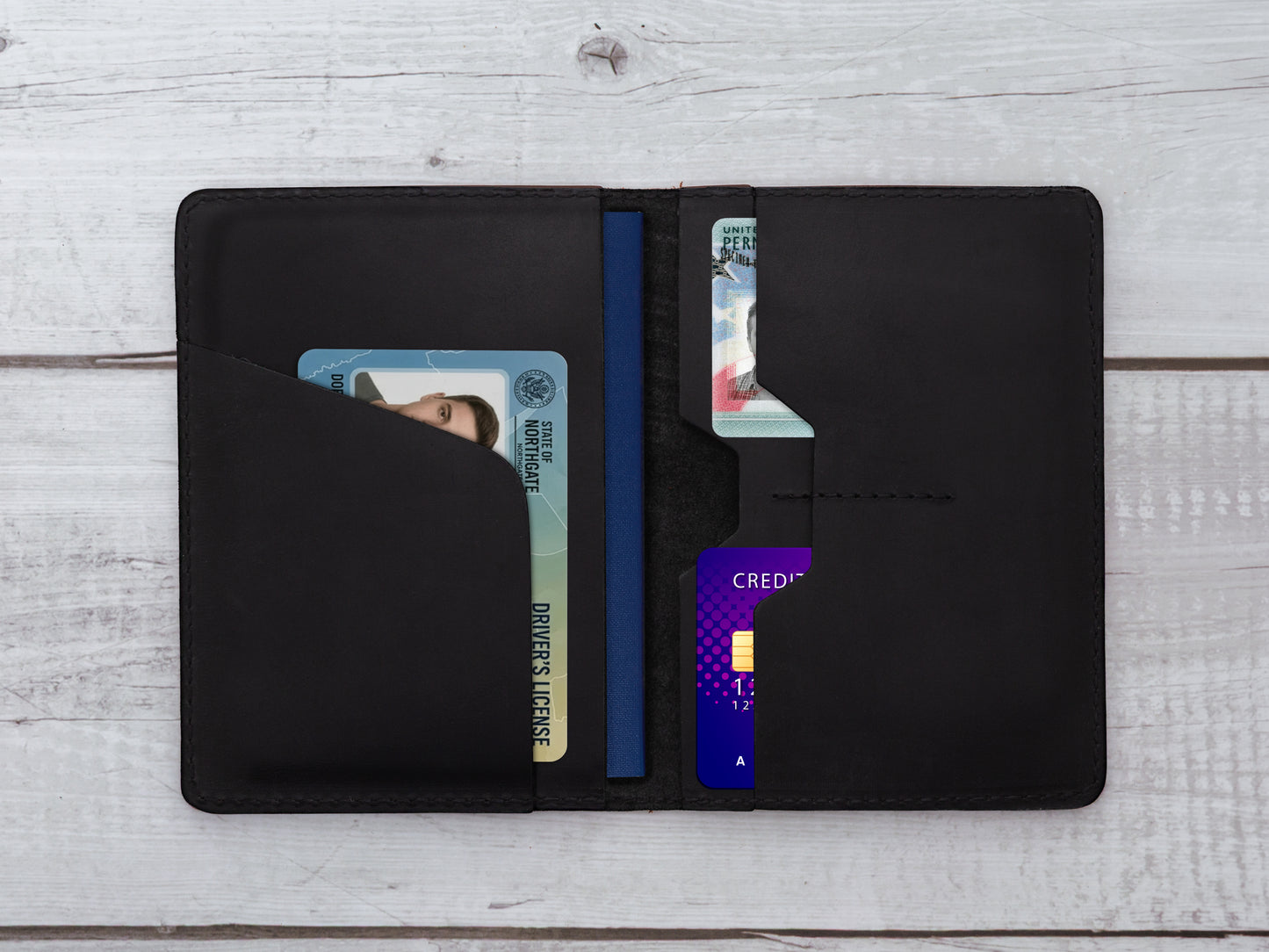 Leather Passport Wallet