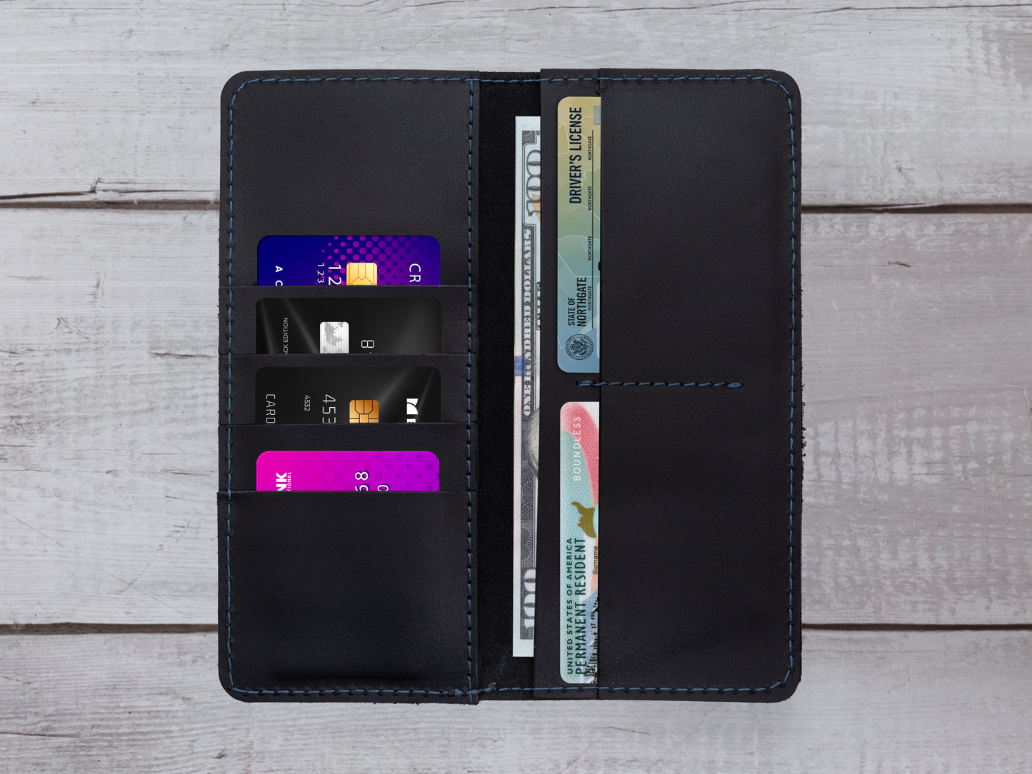 Leather Bifold Wallet