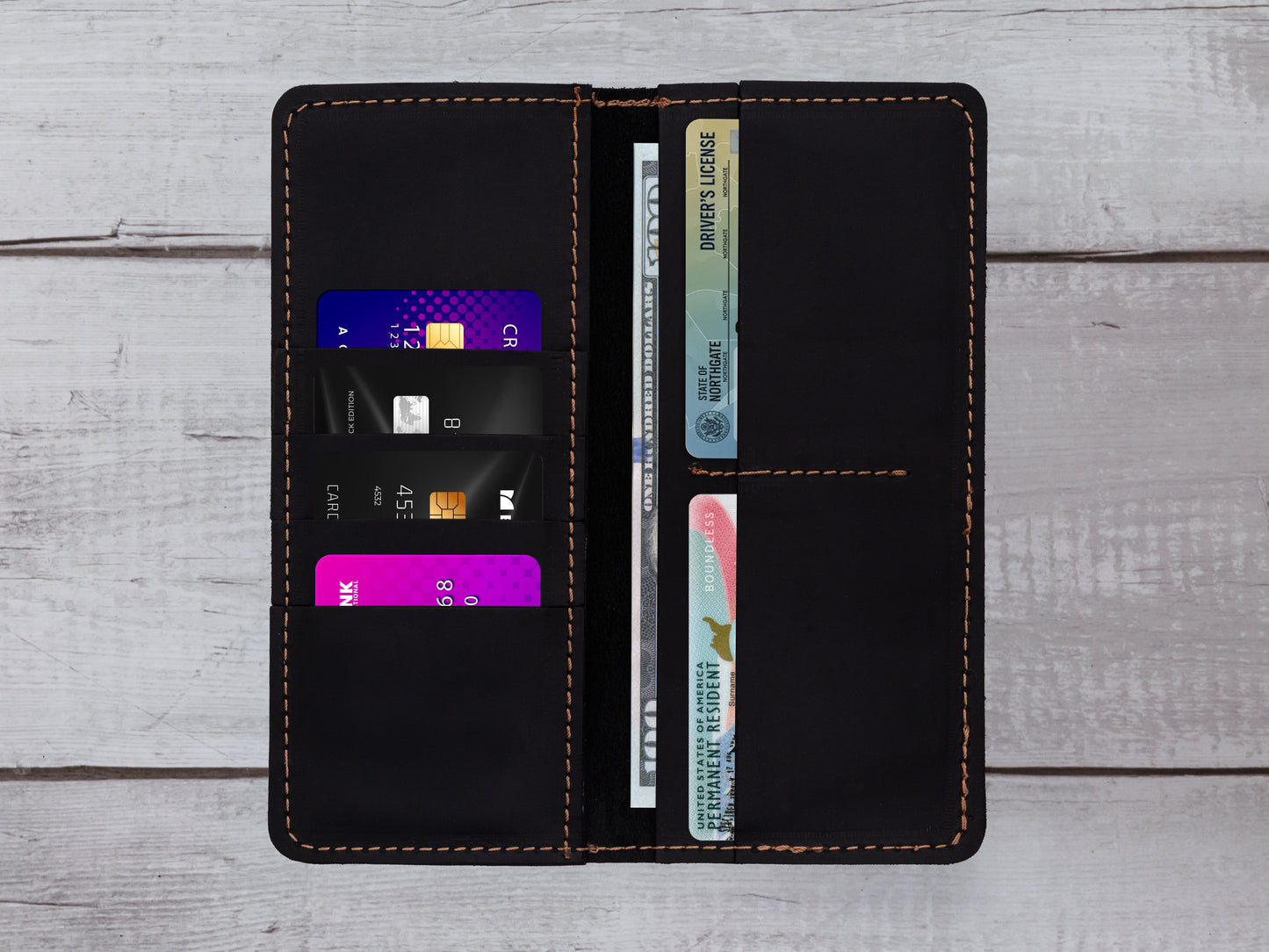 Leather Bifold Wallet