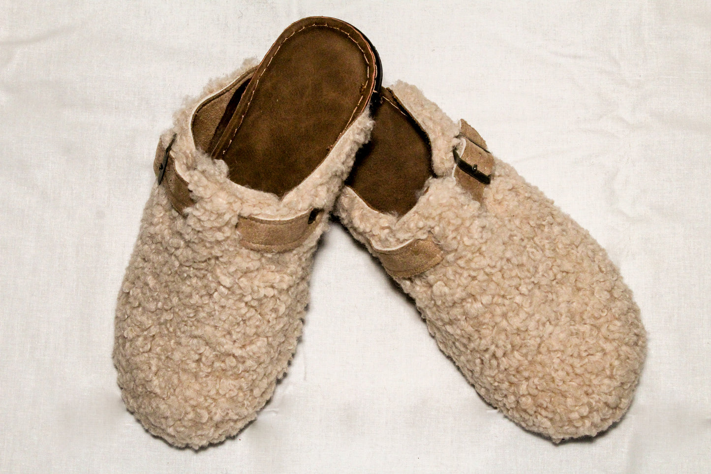 Cozy White Clogs