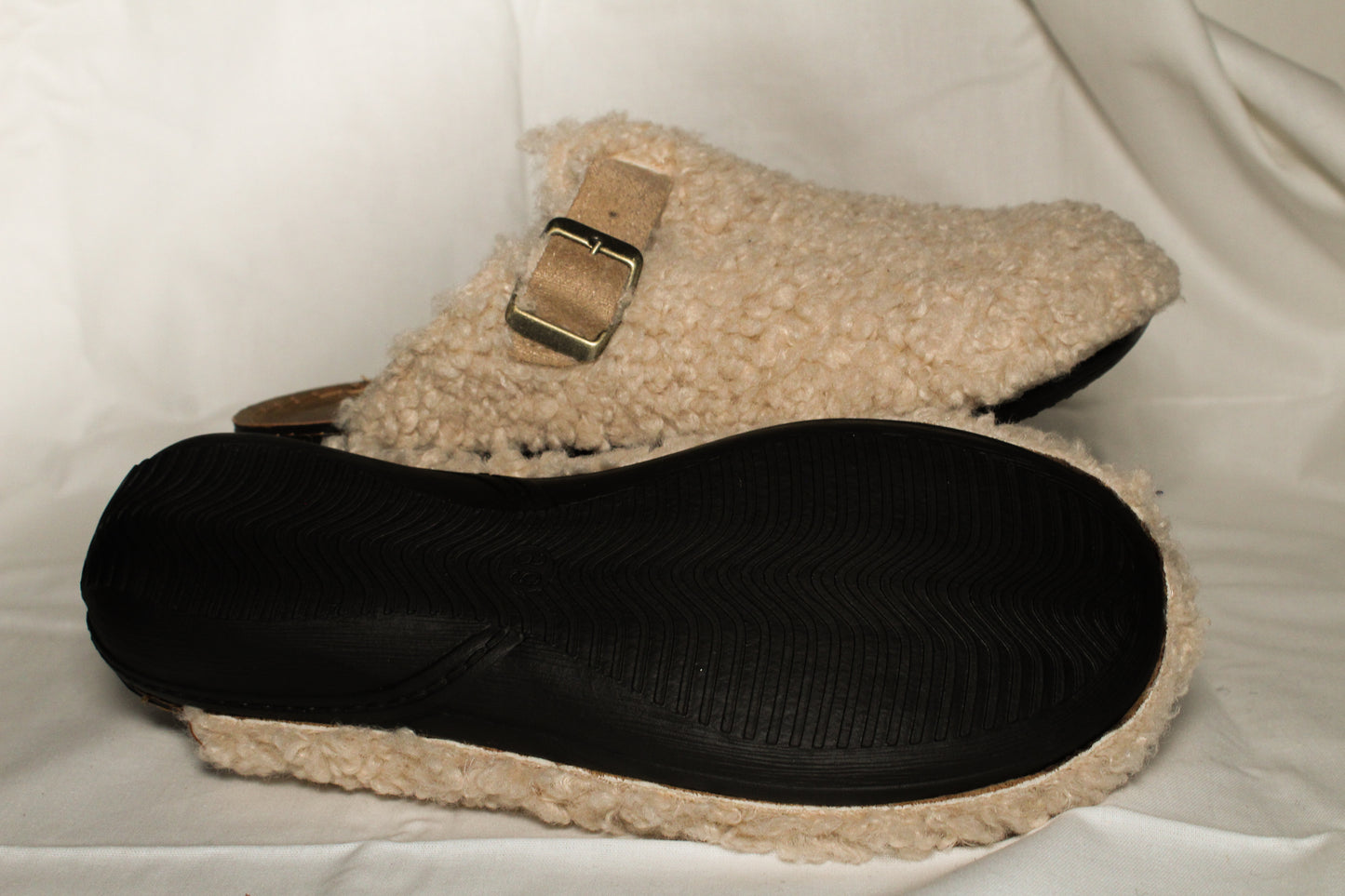 Cozy White Clogs