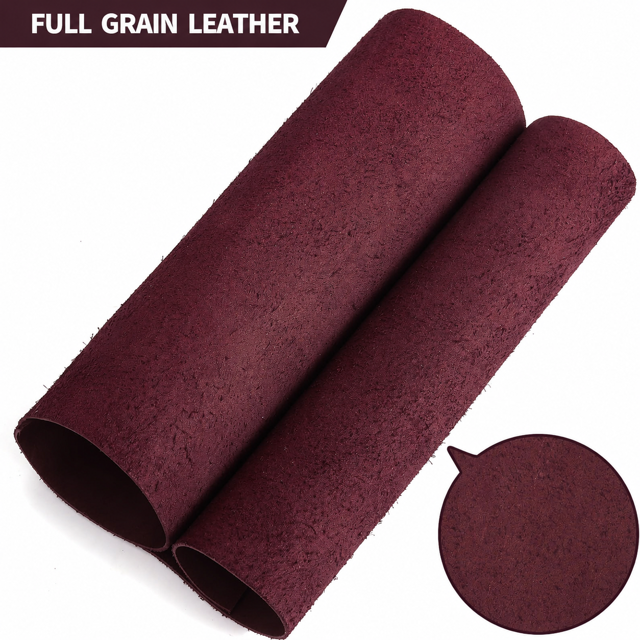 Matte Leather Sheets for Crafts