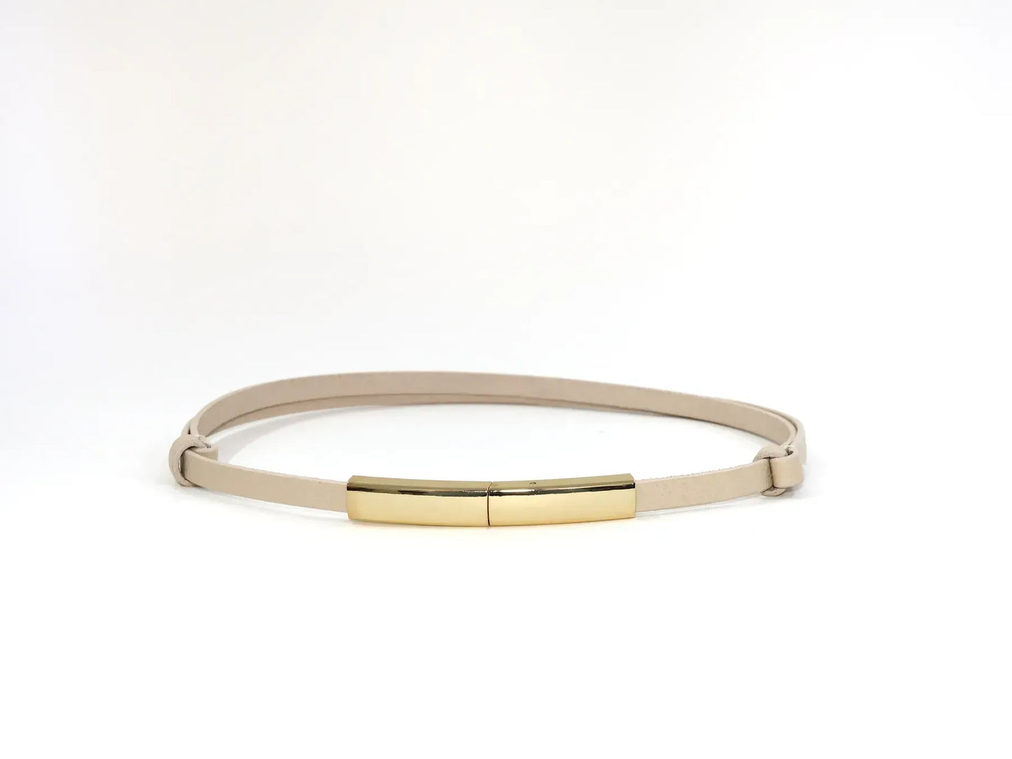 Minimal Belt Gold